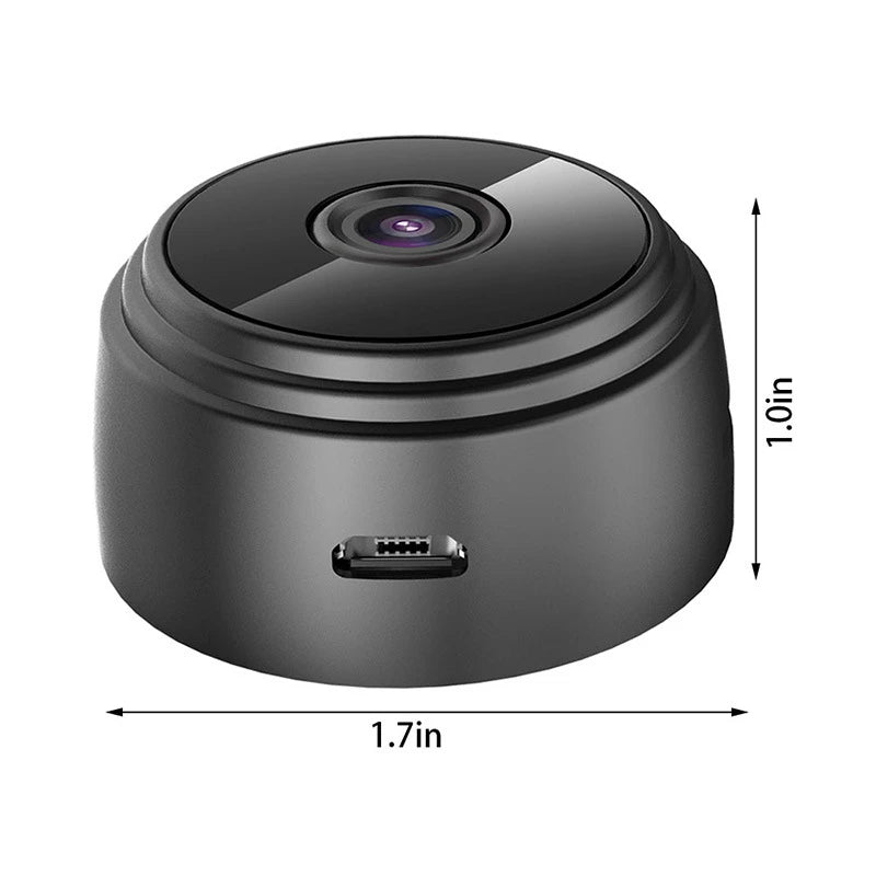 A CAMERA DA SUA SEGURANÇA A9 HD Mini with Night Vision Wifi Camera 1080P Surveillance